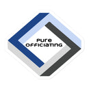 PURE OFFICIATING Bubble-free stickers