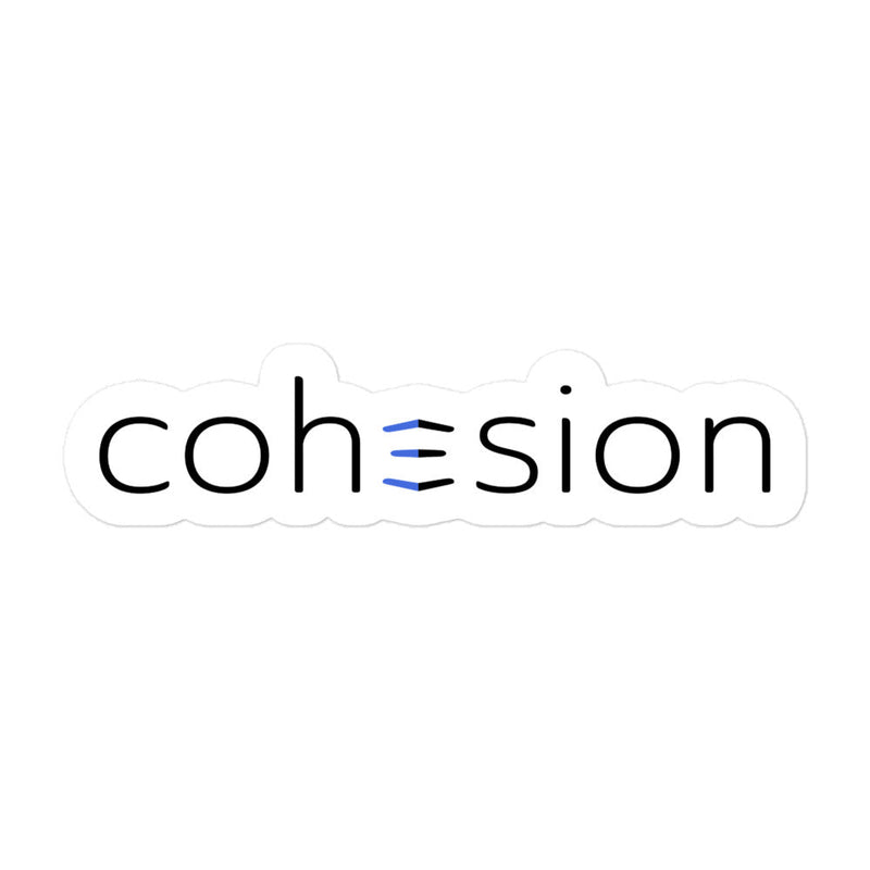 Cohesion Bubble-free stickers