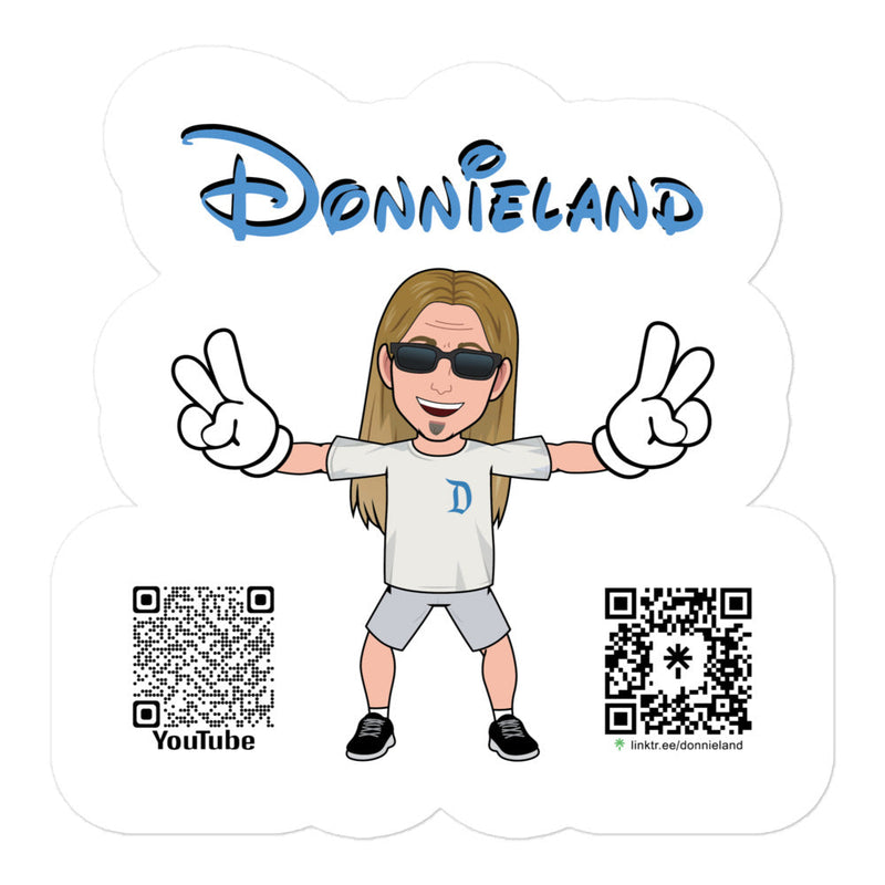 DONNIELAND Bubble-free stickers