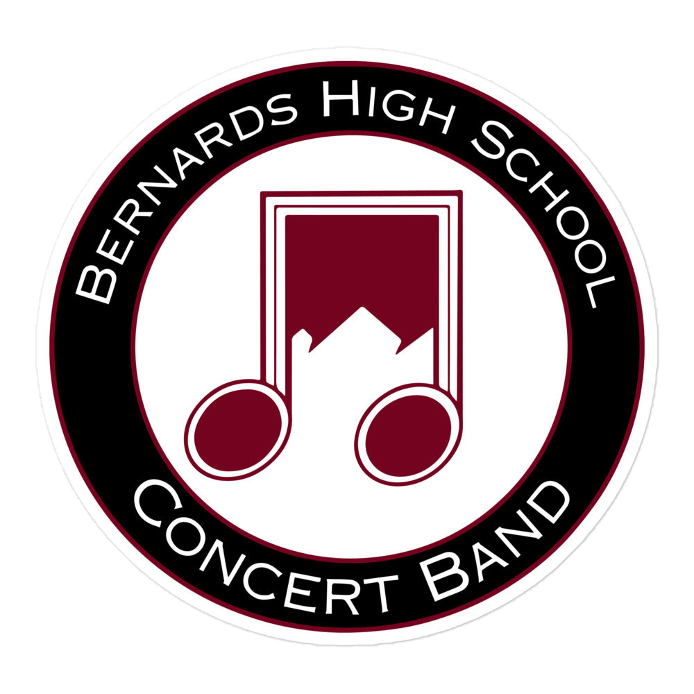 BHS Band Bubble-free stickers
