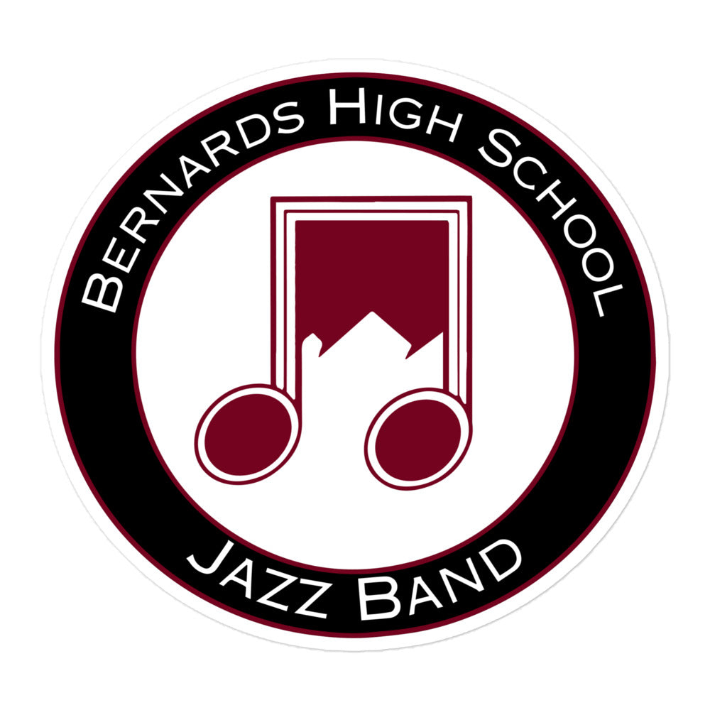 BHS Band Jazz Bubble-free stickers