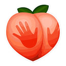Peach Curse Bubble-free stickers