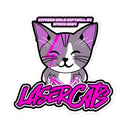 Laser Cats Bubble-free stickers