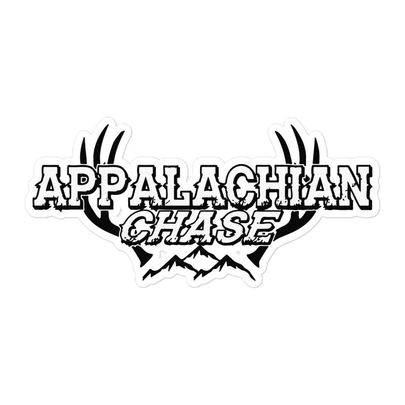 Appalachian Chase Bubble-free stickers