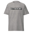 Camiseta clásica para hombre Thriving Faith (texto cuadrado de Matthew Cory)