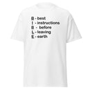 Camiseta clásica para hombre Thriving Faith (Biblia)