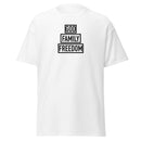 Camiseta clásica para hombre Thriving Faith (Dios, Familia, Libertad)