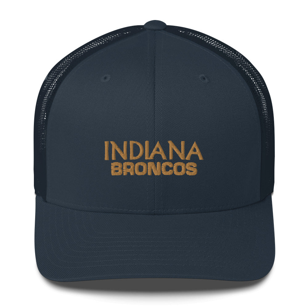 Indiana Broncos Trucker Cap