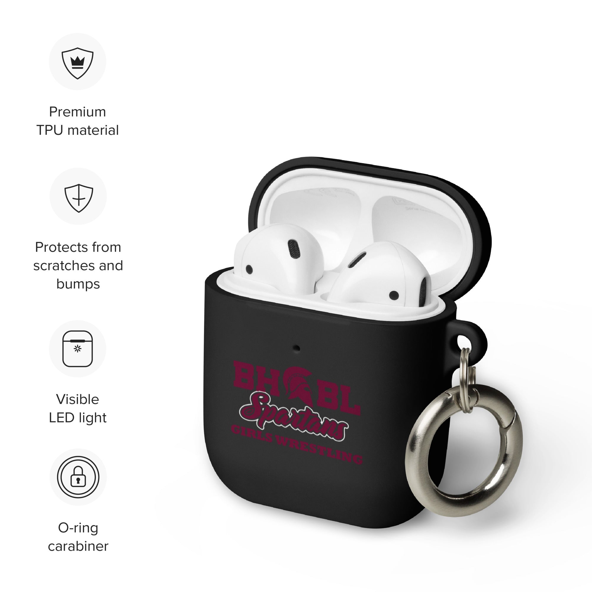 Funda de goma BHBLGW para AirPods®