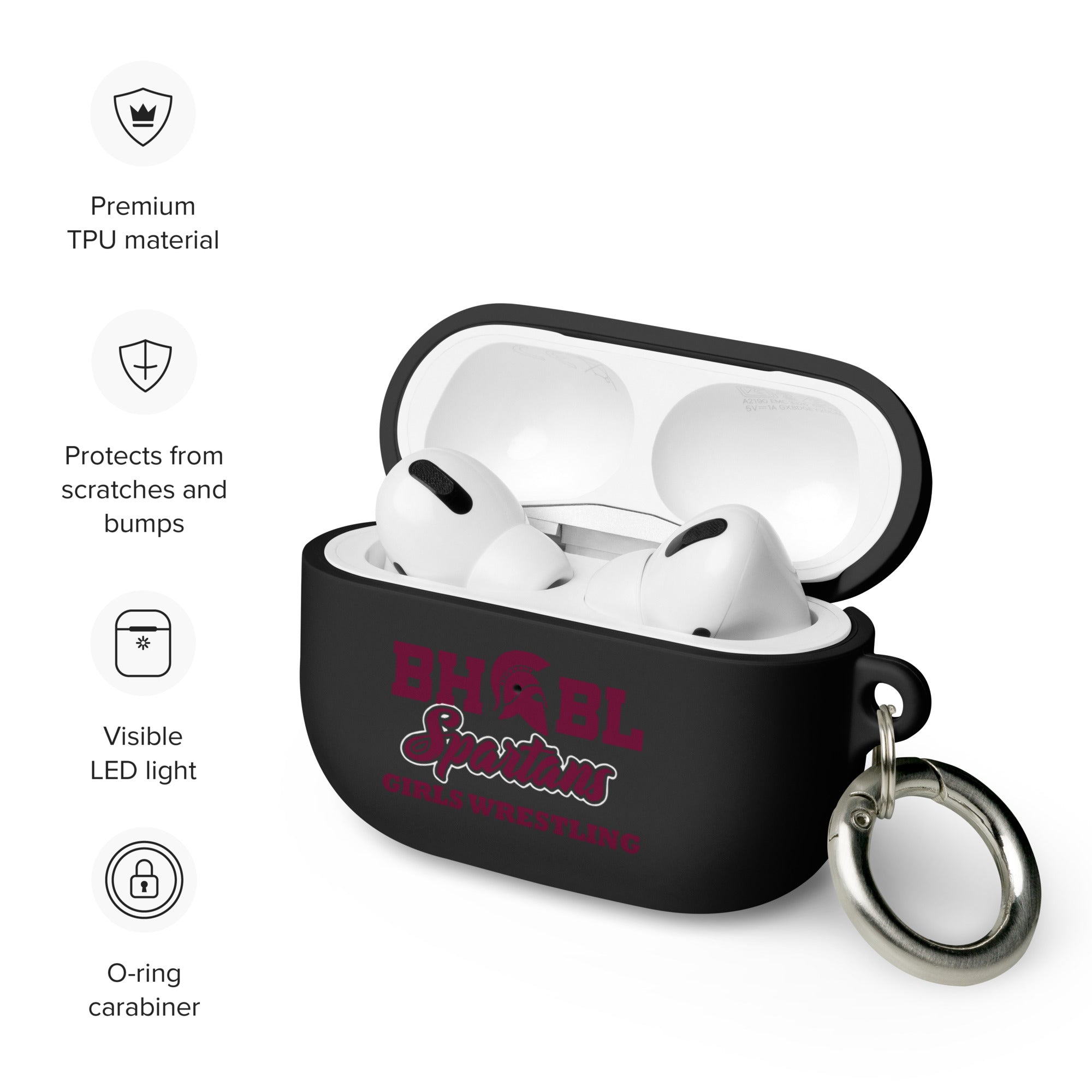 Funda de goma BHBLGW para AirPods®