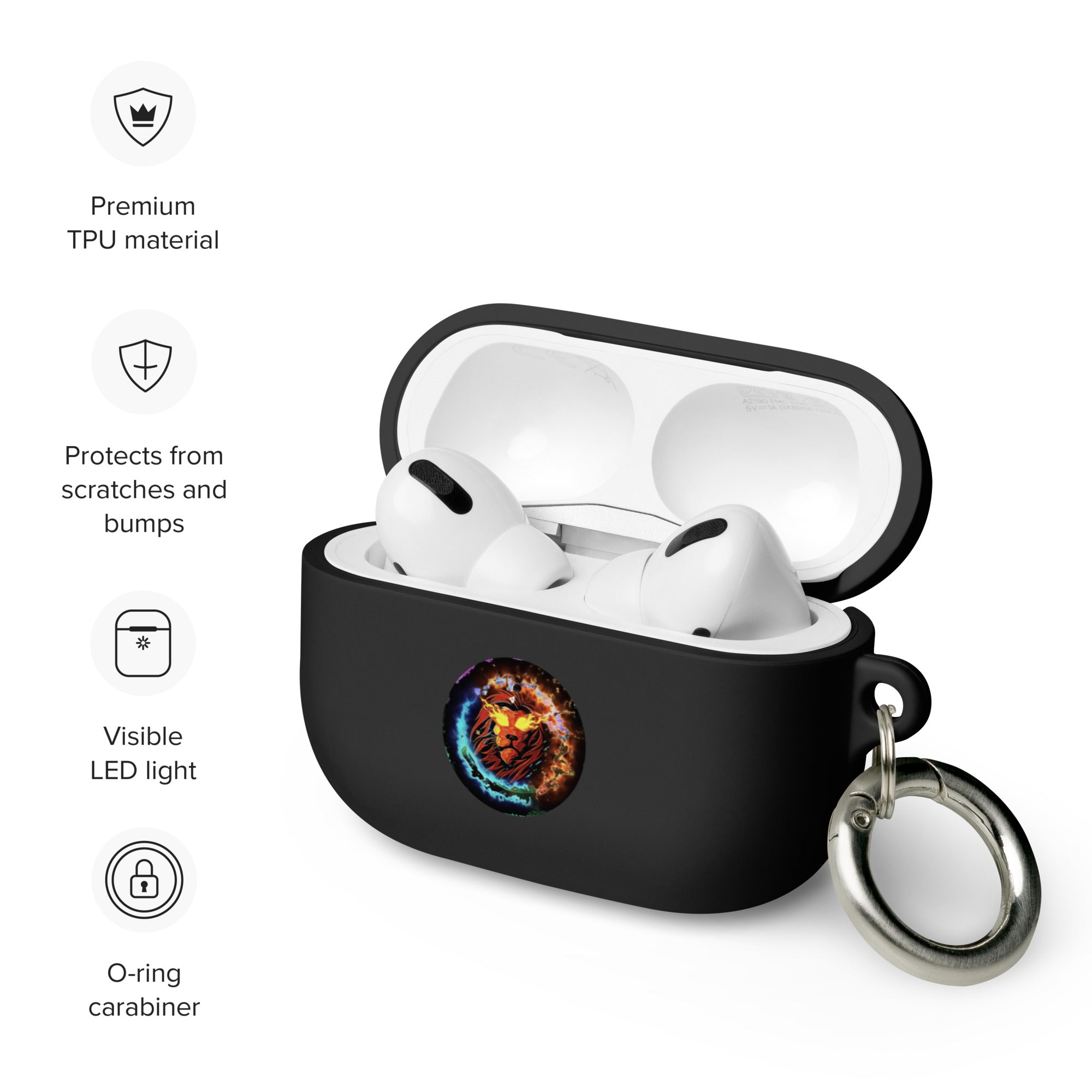 FireFlame Rubber Case for AirPods®