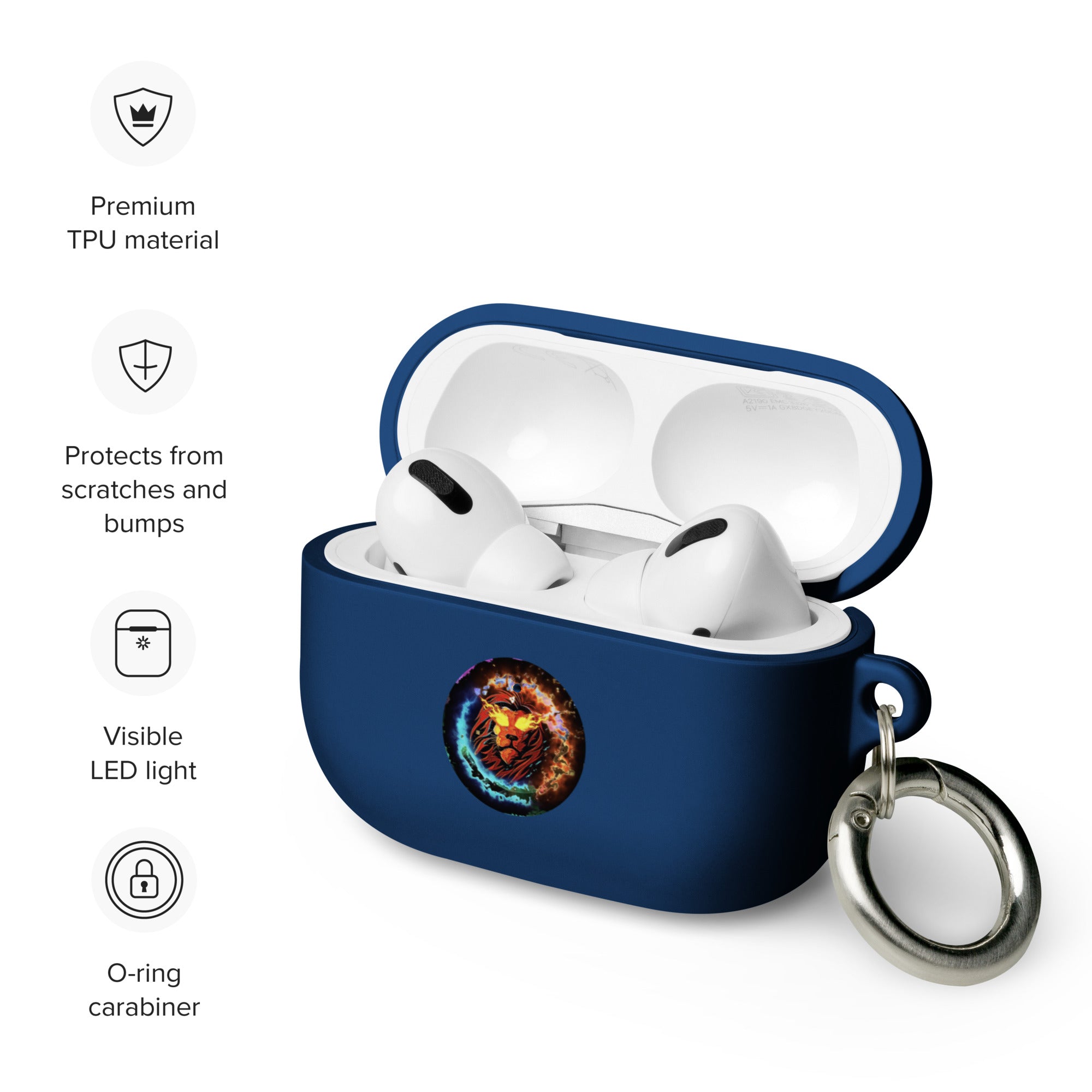 FireFlame Rubber Case for AirPods®