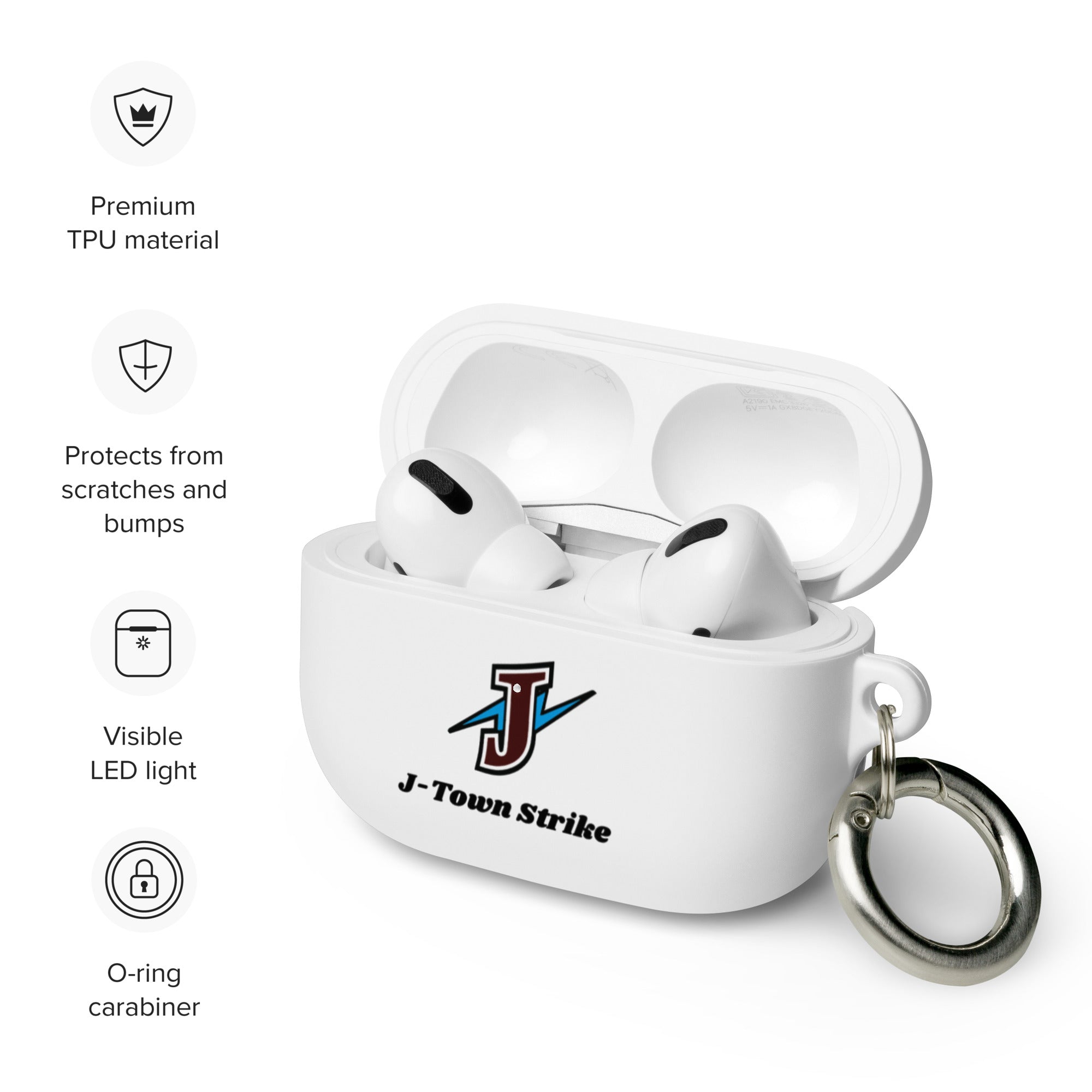 Jtown Rubber Case for AirPods®