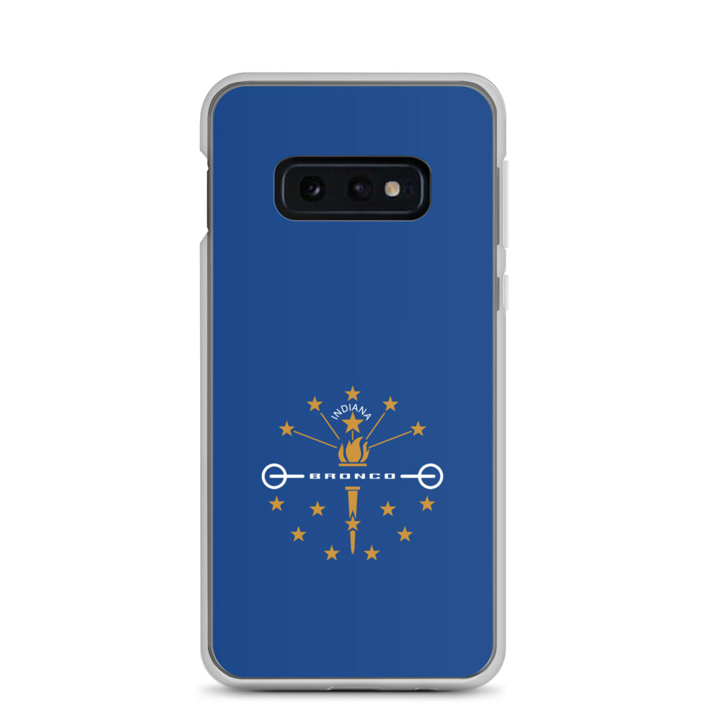 Indiana Broncos Clear Case for Samsung®