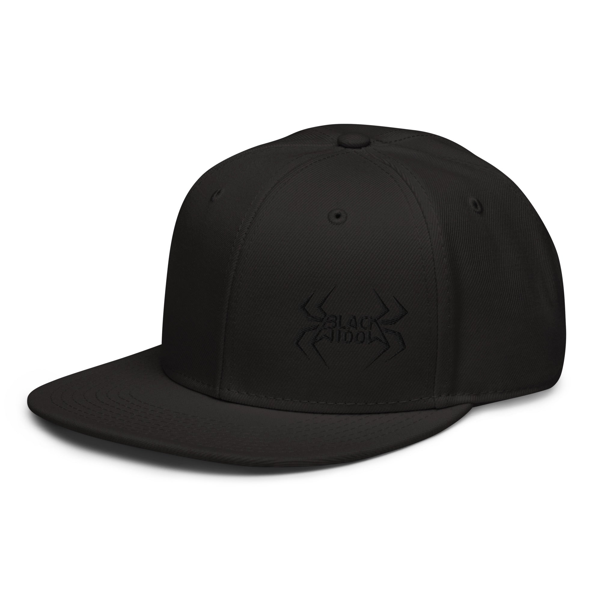 BW Snapback Hat (Black on Black)