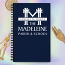 Spiral notebook navy