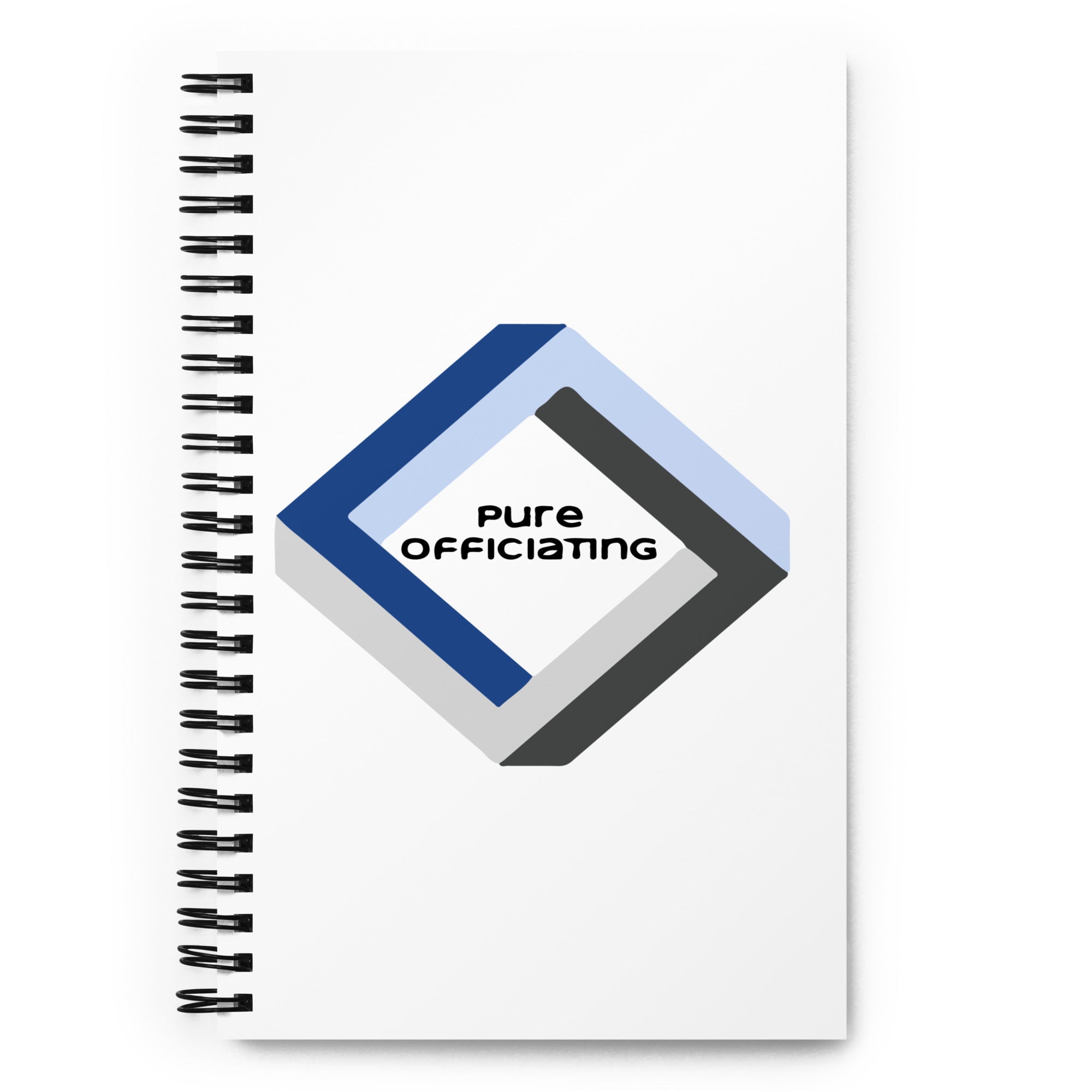 PURE OFFICIATING Spiral notebook