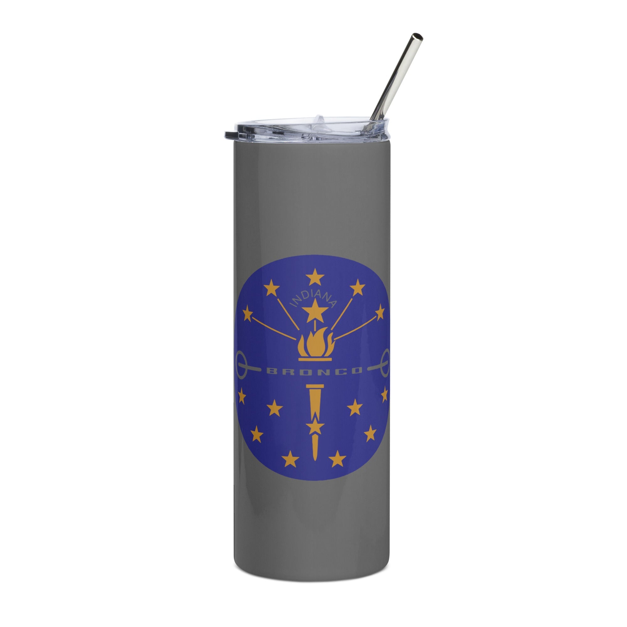 Indiana Broncos Stainless steel tumbler