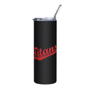 Titans Fastpitch Stainless steel tumbler
