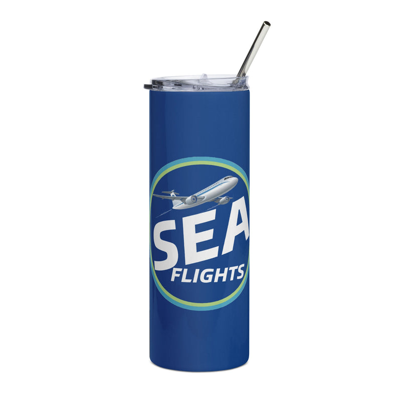 SEA FLIGHTS Stainless steel tumbler