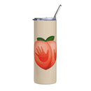 Peach Curse Stainless steel tumbler