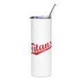 Vaso de acero inoxidable Titans Fastpitch