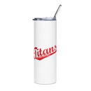 Titans Fastpitch Stainless steel tumbler