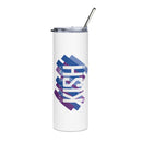 Kishwaukee College Stainless steel tumbler