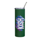 Kishwaukee College Stainless steel tumbler