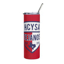 HCYSA Tejano Soccer Stainless steel tumbler