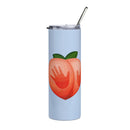 Peach Curse Stainless steel tumbler
