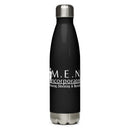 MEN Incorporated Stainless Steel Water Bottle