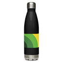 Botella de agua de acero inoxidable LVMHAW (bandera de concienciación sobre salud mental)