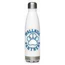 Botella de agua de acero inoxidable Wallkill Panthers