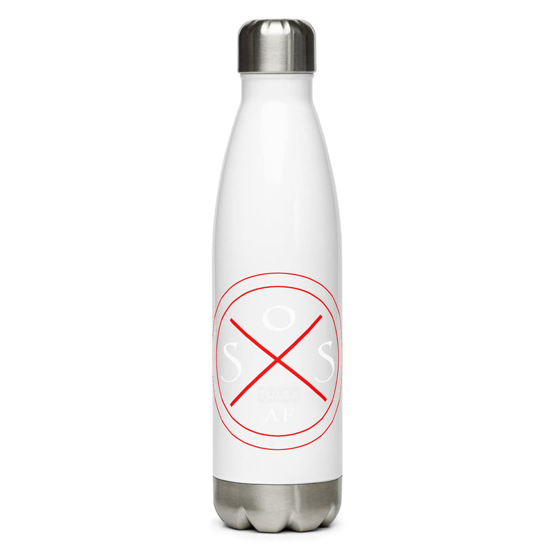 SOS Stainless Steel Water Bottle