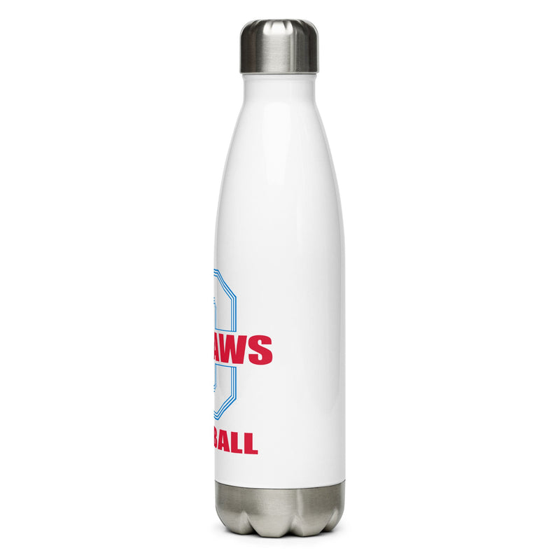 Modesto Outlaws Stainless Steel Water Bottle