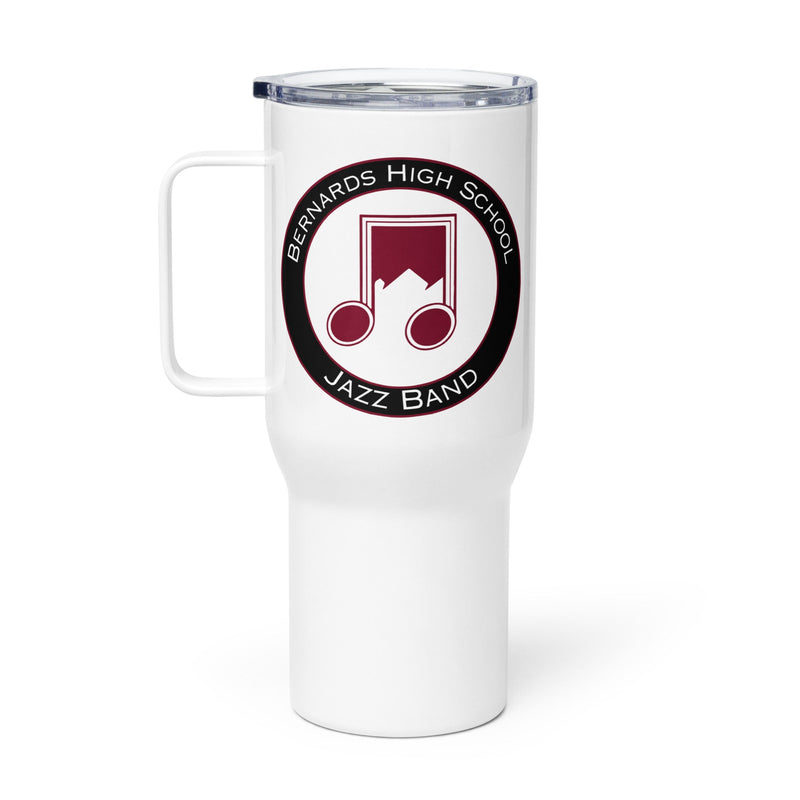 BHS Band Jazz Travel mug with a handle
