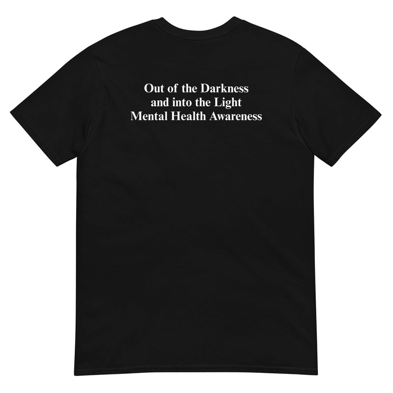 LVMHAW Soft-style Short-Sleeve Unisex T-Shirt (MH Awareness Flag)