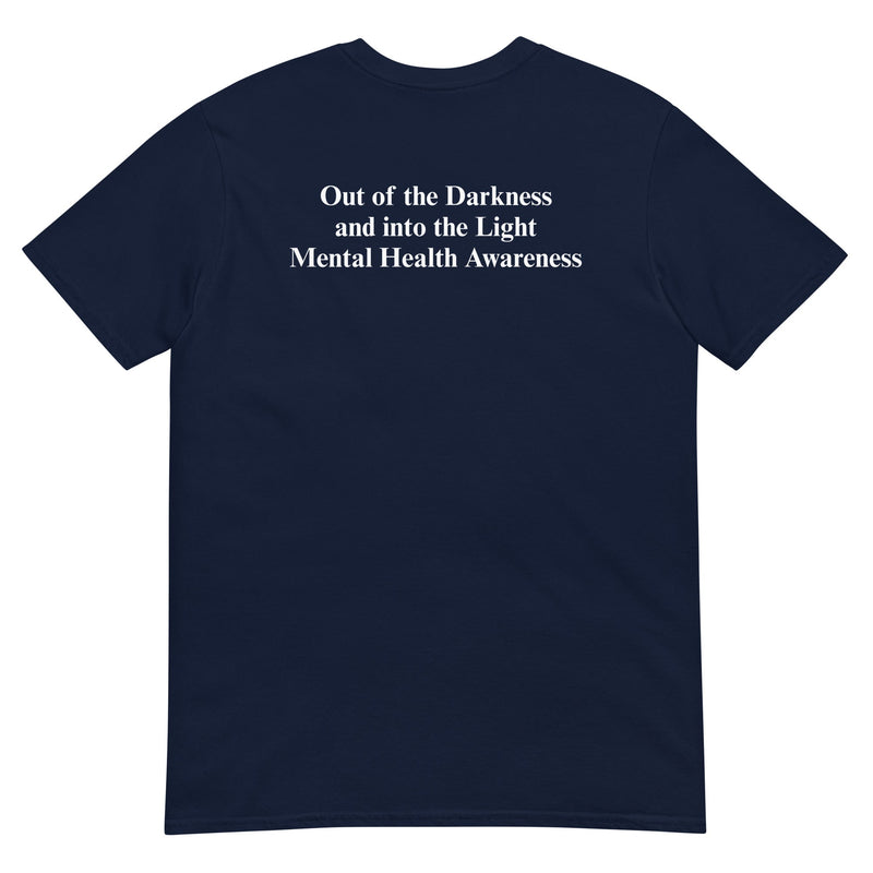 LVMHAW Soft-style Short-Sleeve Unisex T-Shirt (MH Awareness Flag)