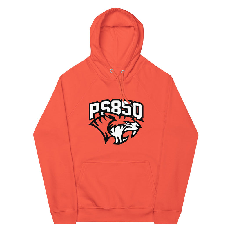 Sudadera unisex con capucha ecológica tipo raglán PS 85 PA