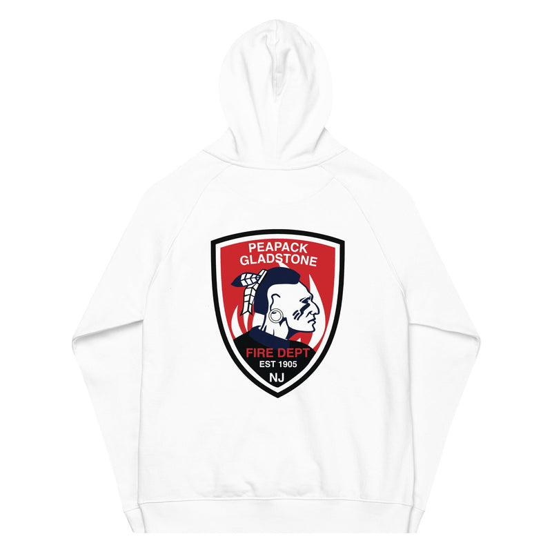 PGFD Unisex eco raglan hoodie v2