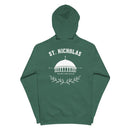 Sudadera unisex con capucha y cremallera de polar SNC (BackPrint)