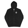 p4 Unisex fleece zip up hoodie