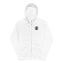 Sudadera unisex con capucha y cremallera de polar p4