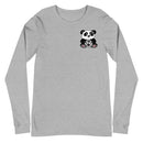 Camiseta de manga larga unisex p4 (Panda)