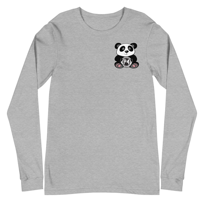 p4 Unisex Long Sleeve Tee (Panda)