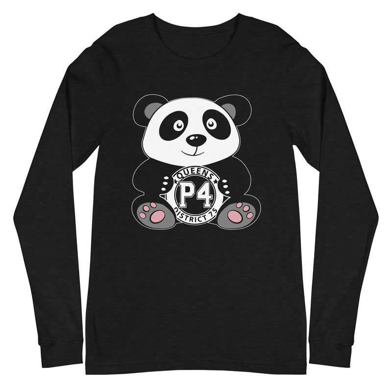 p4 Unisex Long Sleeve Tee (Panda Center)