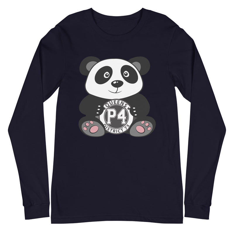 p4 Unisex Long Sleeve Tee (Panda Center)