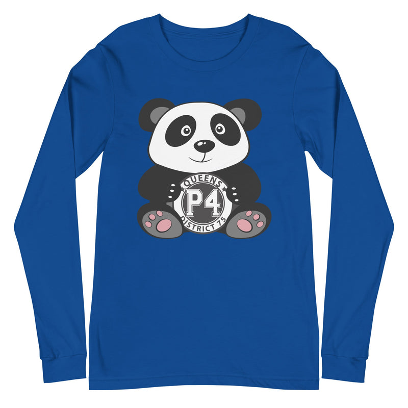 p4 Unisex Long Sleeve Tee (Panda Center)