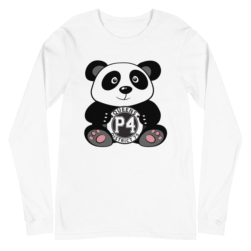 p4 Unisex Long Sleeve Tee (Panda Center)